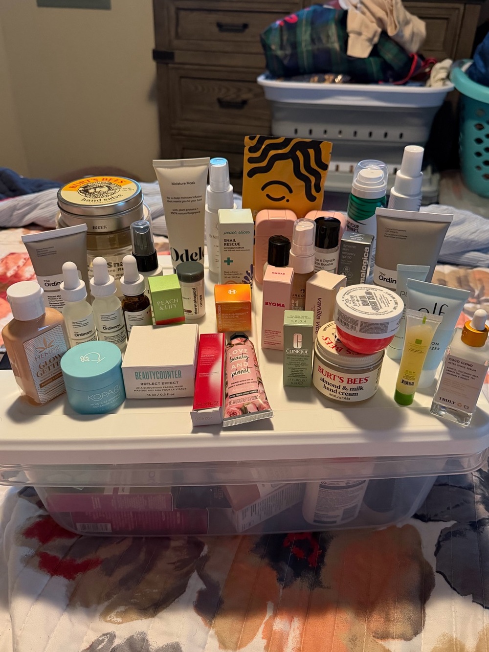 HUGE NEW Skin & Hair Care Bundle Truly Kopari Bondi Odele Dermalogica Hempz